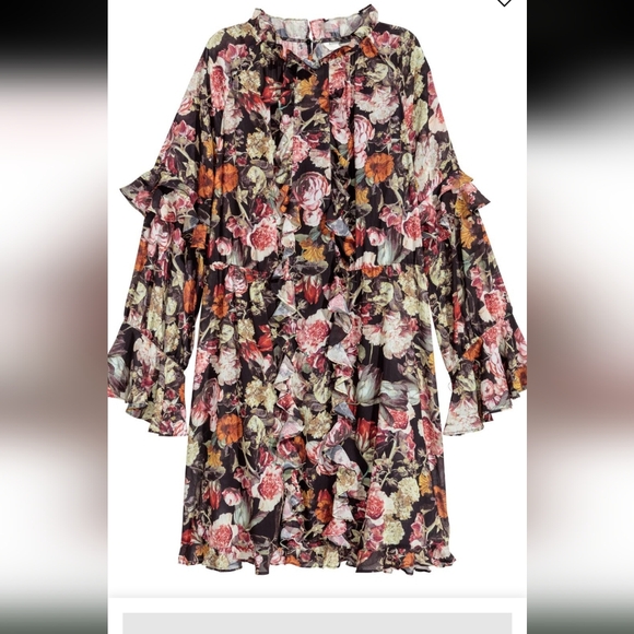 H&M Multicolor Floral Dress - Picture 1 of 12